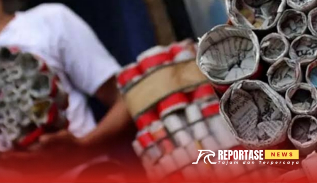 Foto: (Ilustrasi) bahan petasan tanpa izin yang memicu insiden ledakan di sebuah rumah, @by_reportasenews.net