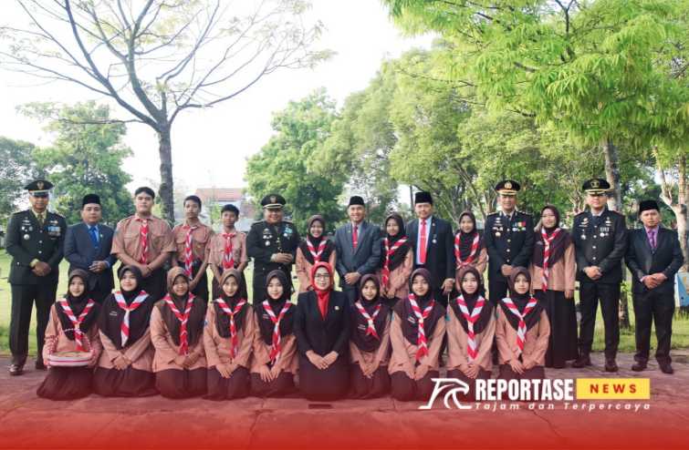 Upacara Ziarah Nasional, di Taman Makam Pahlawan Kusuma Bangsa Kabupaten Lumajang